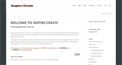 Desktop Screenshot of inspire-create.com